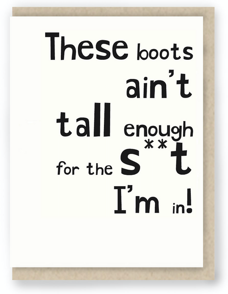121 - THESE BOOTS