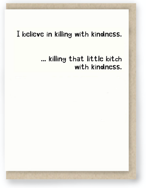 440 - KILLING WITH KINDNESS