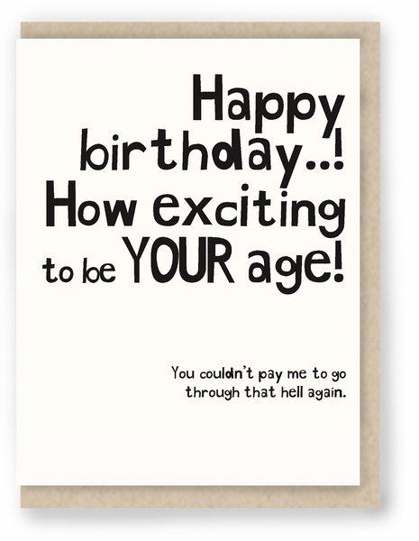 5057 - How exciting being your age