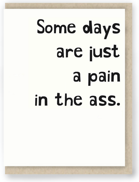 129 - PAIN IN THE ASS