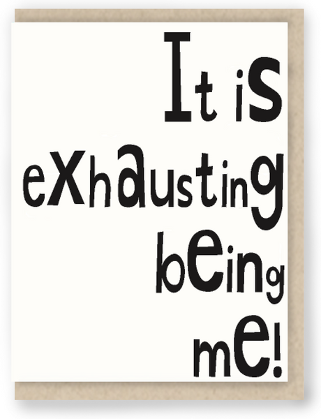 134 - EXHAUSTING