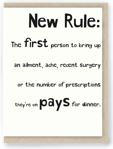 448 - NEW RULE ABOUT DINNER