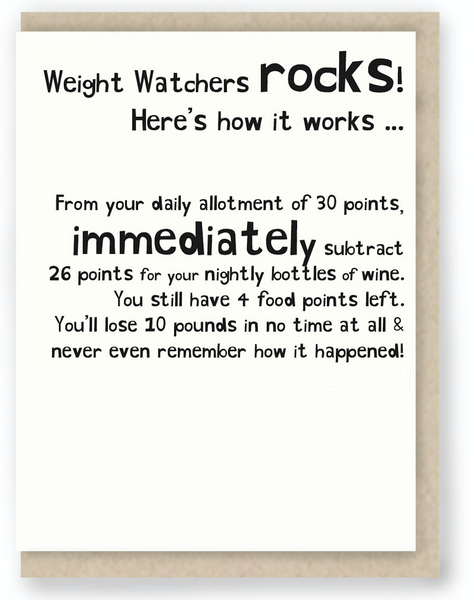 533 - WEIGHT WATCHERS