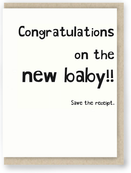 804 - SAVE THE RECEIPT