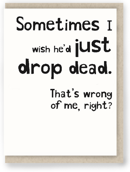 942 - Drop dead