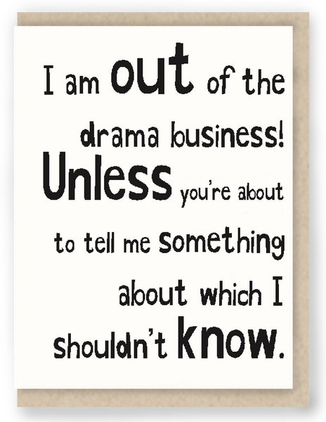 1045 - Drama Business