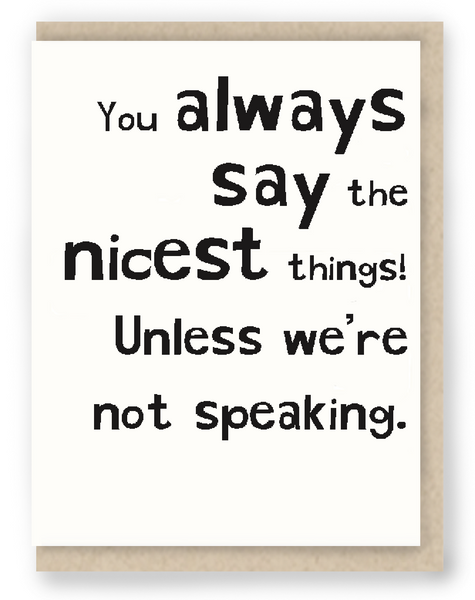1017 - Nicest Things