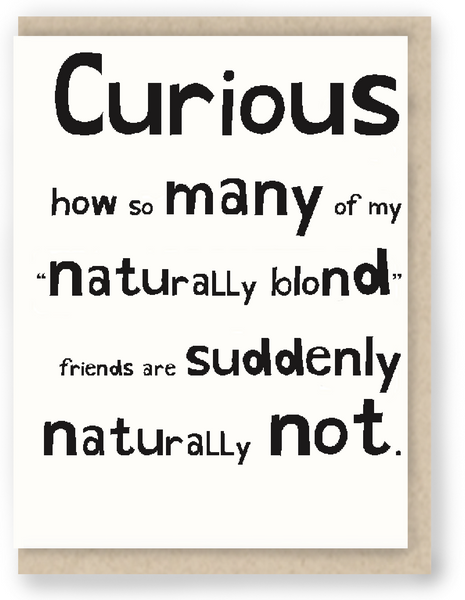 PAN 12: Naturally Blond