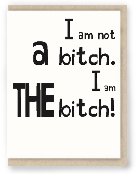 1054 - THE Bitch